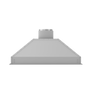 ZLINE 40" Ducted Wall Mount Range Hood Insert in Outdoor Approved Stainless Steel (698-304-40)