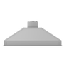 ZLINE 46" Ducted Wall Mount Range Hood Insert in Outdoor Approved Stainless Steel (698-304-46)