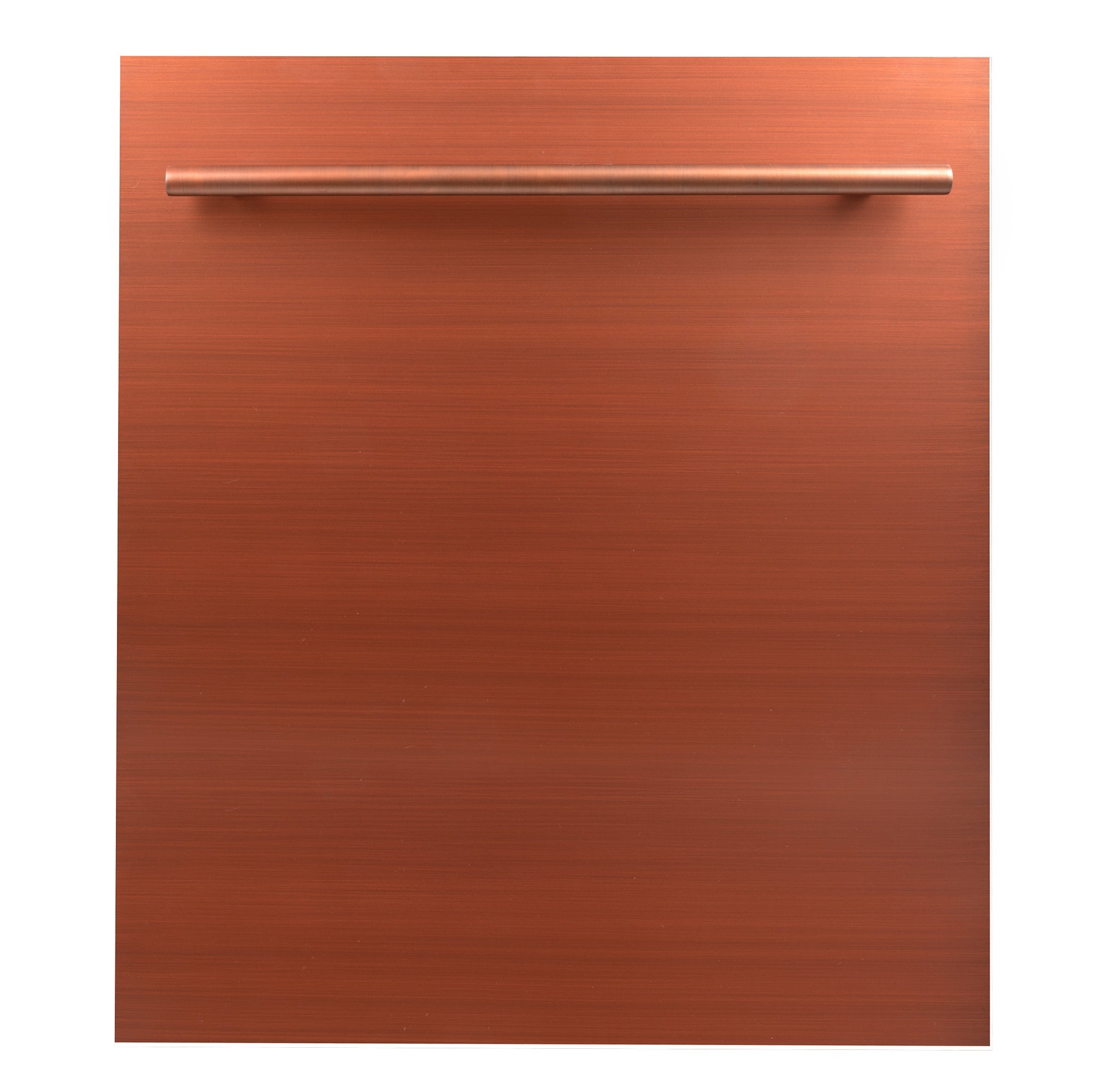 ZLINE 24" Dishwasher Panel in Copper with Modern Handle (DP-C-24)
