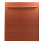ZLINE 24" Dishwasher Panel in Copper with Modern Handle (DP-C-24)