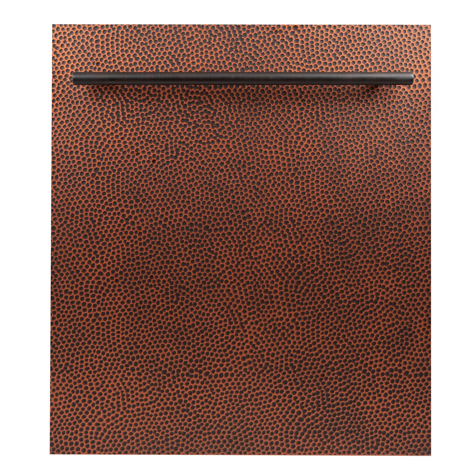 ZLINE 24" Dishwasher Panel in Hand-Hammered Copper with Modern Handle (DP-HH-24)