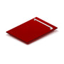 ZLINE 18" Tallac Dishwasher Panel in Red Matte with Traditional Handle (DPV-RM-18)