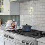 ZLINE 48 in. Legacy Gas Rangetop with 7 Burners and Porcelain Cooktop in DuraSnow® Stainless Steel (RTS-48)