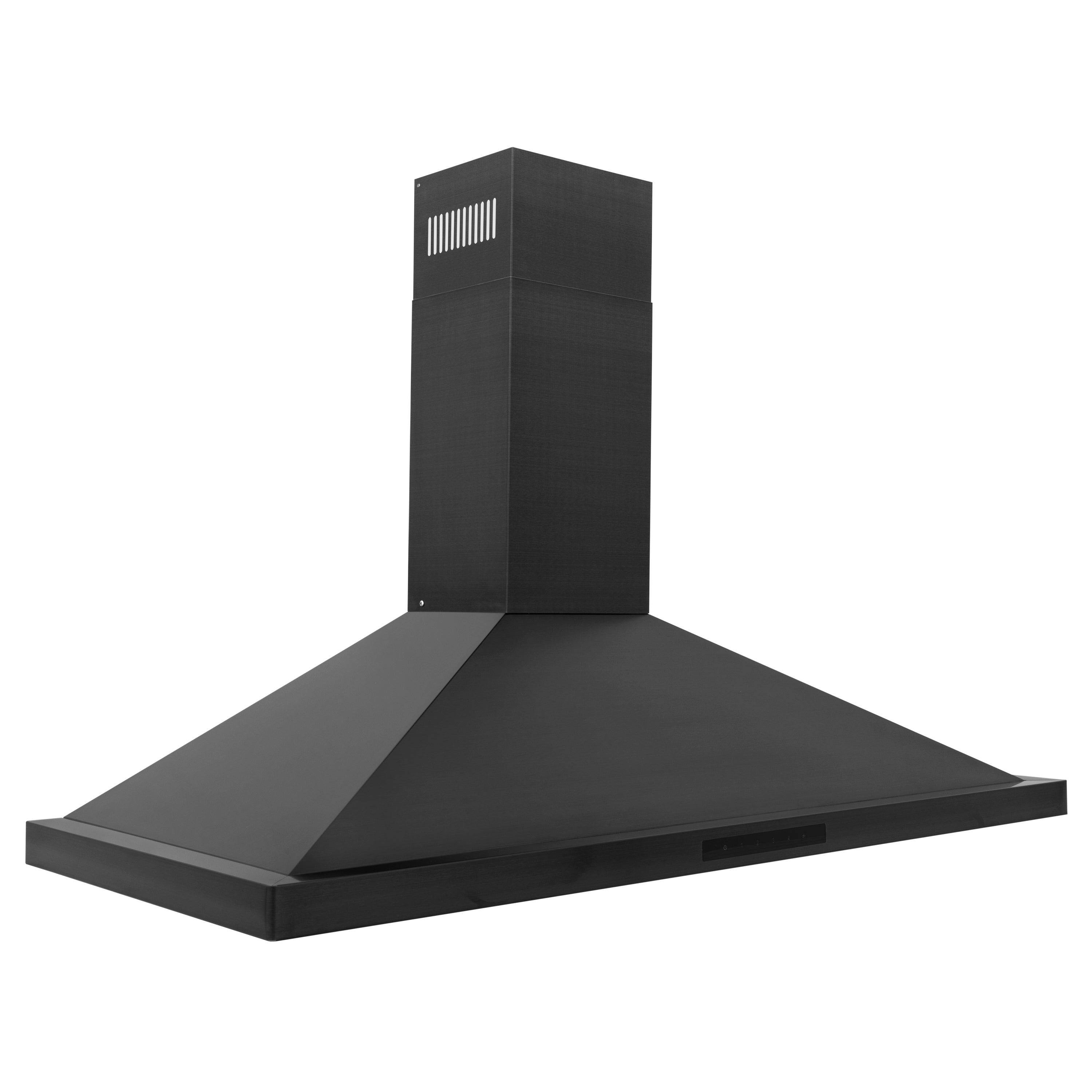 ZLINE 42" Convertible Vent Wall Mount Range Hood in Black Stainless Steel (BSKBN-42)