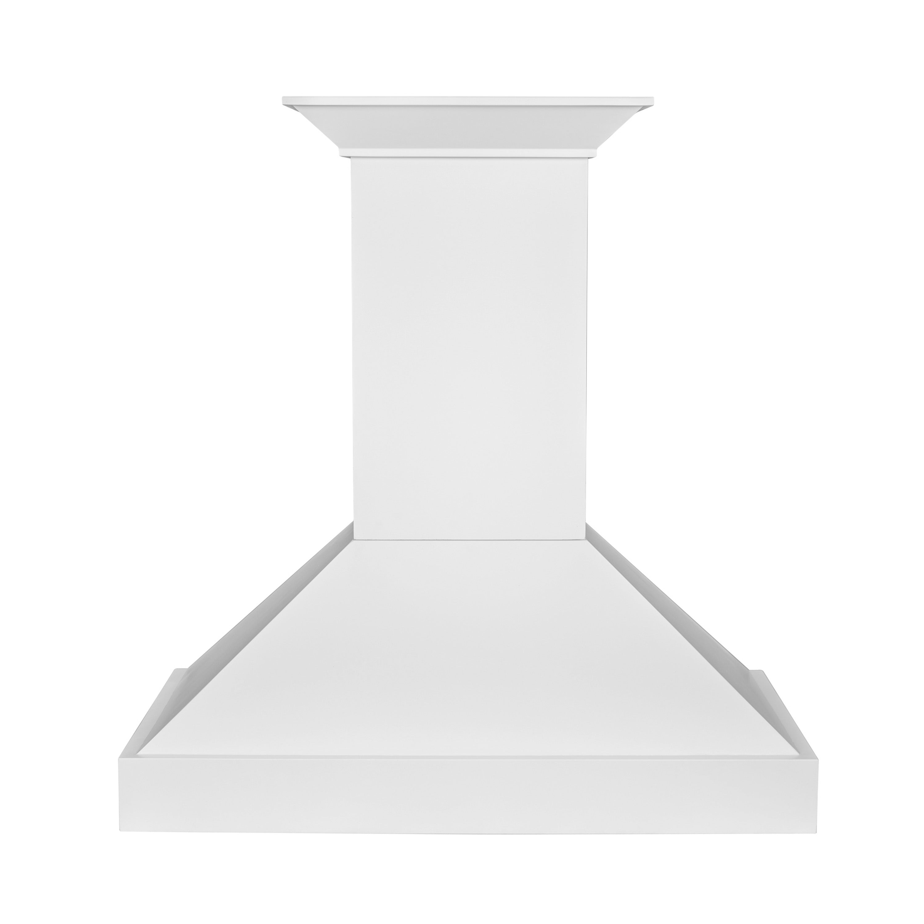 ZLINE 30 in. Wooden Wall Mount Range Hood in Smooth Bright White Finish (KBWW-30)