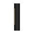 ZLINE Autograph Edition 18 in. 8.6 cu. ft. Right Hinge Column Freezer in Black Stainless Steel with Graphite Gray Interior and Champagne Bronze Accents (RCFVRZ-BS-18-CB)