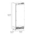 ZLINE Autograph Edition 30 in. 16.7 cu. ft. Panel Ready Column Refrigerator with Graphite Gray Interior and Polished Gold Accents (RBCRVZ-30-G)