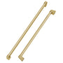 ZLINE Autograph Edition 36 in. Built-in Refrigerator Handles (Set of 3) in Champagne Bronze (RBIVHZ-CB-36)
