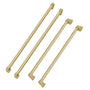 ZLINE Autograph Edition 60 in. Built-in Refrigerator Handles (Set of 4) in Champagne Bronze (RBIVHZ-CB-60)