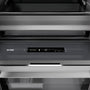 ZLINE Autograph Edition 18 in. 8.6 cu. ft. Right Hinge Column Freezer in Stainless Steel with Graphite Gray Interior and Matte Black Accents (RCFVRZ-30418-MB)