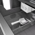 ZLINE Autograph Edition 24 in. 12.4 cu. ft. Column Freezer in Stainless Steel with Graphite Gray Interior and Polished Gold Accents (RCFVZ-30424-G)