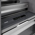 ZLINE Autograph Edition 24 in. 12.4 cu. ft. Column Freezer in Stainless Steel with Graphite Gray Interior and Polished Gold Accents (RCFVZ-30424-G)