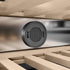 ZLINE Autograph Edition 18 in. 9.0 cu. ft. Triple Zone 68 Bottle Left Hinge Column Wine Cooler in Stainless Steel with Champagne Bronze Accents (RCWVLZ-30418-CB)