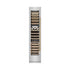 ZLINE Autograph Edition 18 in. 9.0 cu. ft. Triple Zone 68 Bottle Left Hinge Column Wine Cooler in Stainless Steel with Champagne Bronze Accents (RCWVLZ-30418-CB)