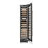 ZLINE Autograph Edition 18 in. 9.0 cu. ft. Triple Zone 68 Bottle Right Hinge Column Wine Cooler in White Matte with Polished Gold Accents (RCWVRZ-WM-18-G)