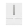 ZLINE 60 in. 32.2 cu. ft. French Door Built-In Bottom Freezer Refrigerator with Water Dispensers and Ice Makers in White Matte (RBIV-WM-60)