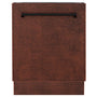 ZLINE 24" Tallac Series 3rd Rack Tall Tub Dishwasher in Hand Hammered Copper with Stainless Steel Tub, 51dBa (DWV-HH-24)