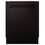 ZLINE 24" Tallac Series 3rd Rack Tall Tub Dishwasher in Oil Rubbed Bronze with Stainless Steel Tub, 51dBa (DWV-ORB-24)