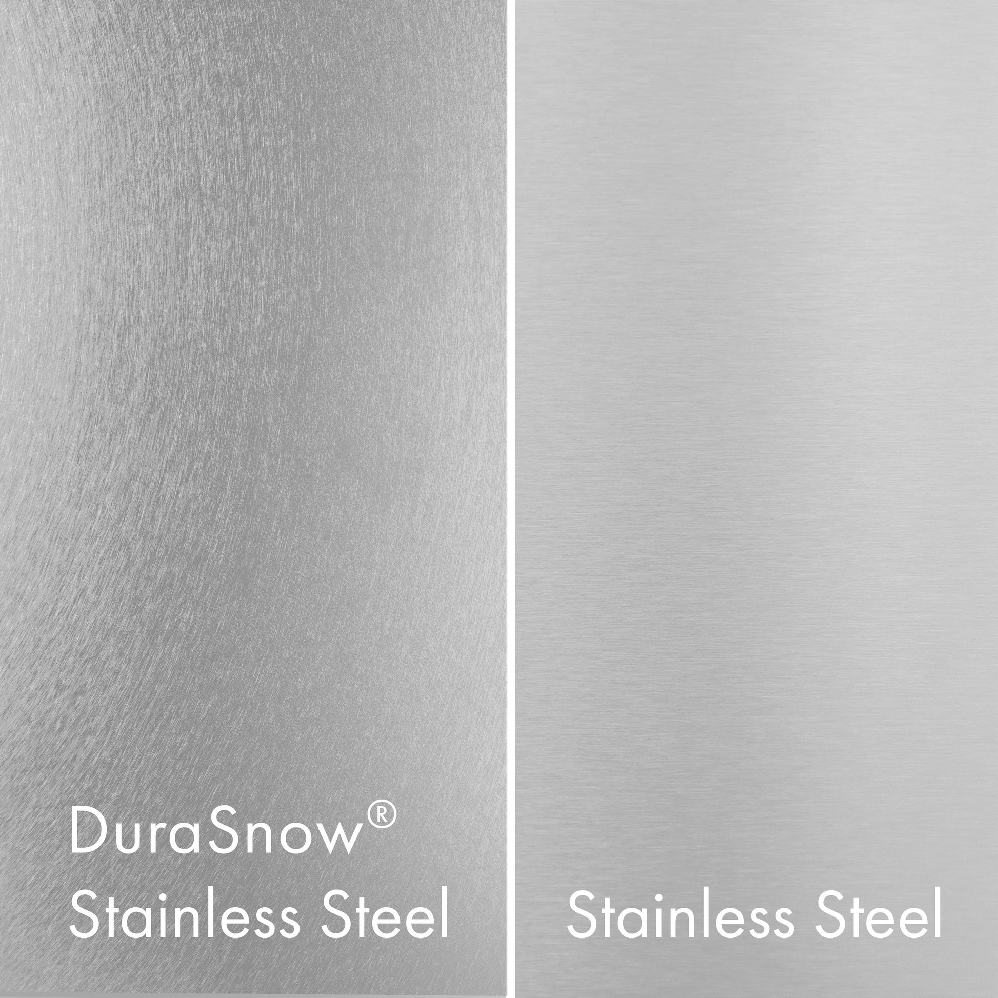 ZLINE Autograph Edition 36 in. 19.6 cu. ft. French Door Built-In Bottom Freezer Refrigerator with Water Dispenser and Ice Maker in DuraSnow® Stainless Steel with Graphite Gray Interior and Matte Black Accents (GRBIVZ-SN-36-MB)