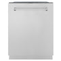 ZLINE 24 in. Monument Series 3rd Rack Top Touch Control Dishwasher with Stainless Steel Panel, 45dBa (DWMT-304-24)
