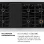ZLINE 48 in. Paramount Gas Rangetop with 8 Burners and Porcelain Cooktop in Stainless Steel (SRT48)