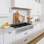 ZLINE 30 in. Legacy Gas Rangetop with 4 Burners and Porcelain Cooktop in DuraSnow® Stainless Steel (RTS-30)