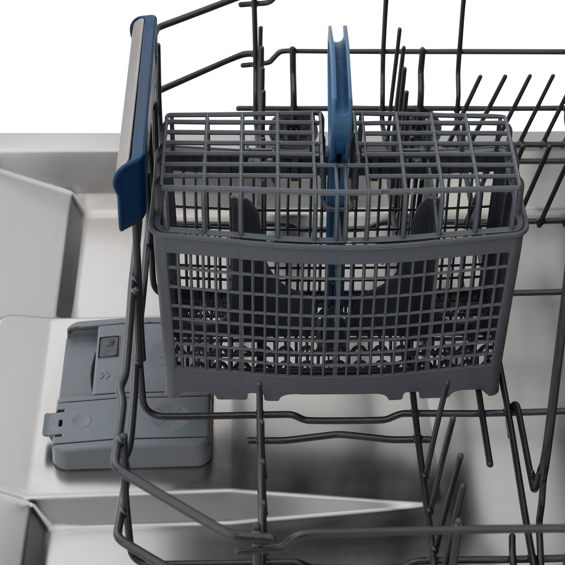 ZLINE 24 in. Tallac Series 3rd Rack Dishwasher with Fingerprint Resistant Stainless Steel Panel and Traditional Handle 51dBa (DWV-SN-24)