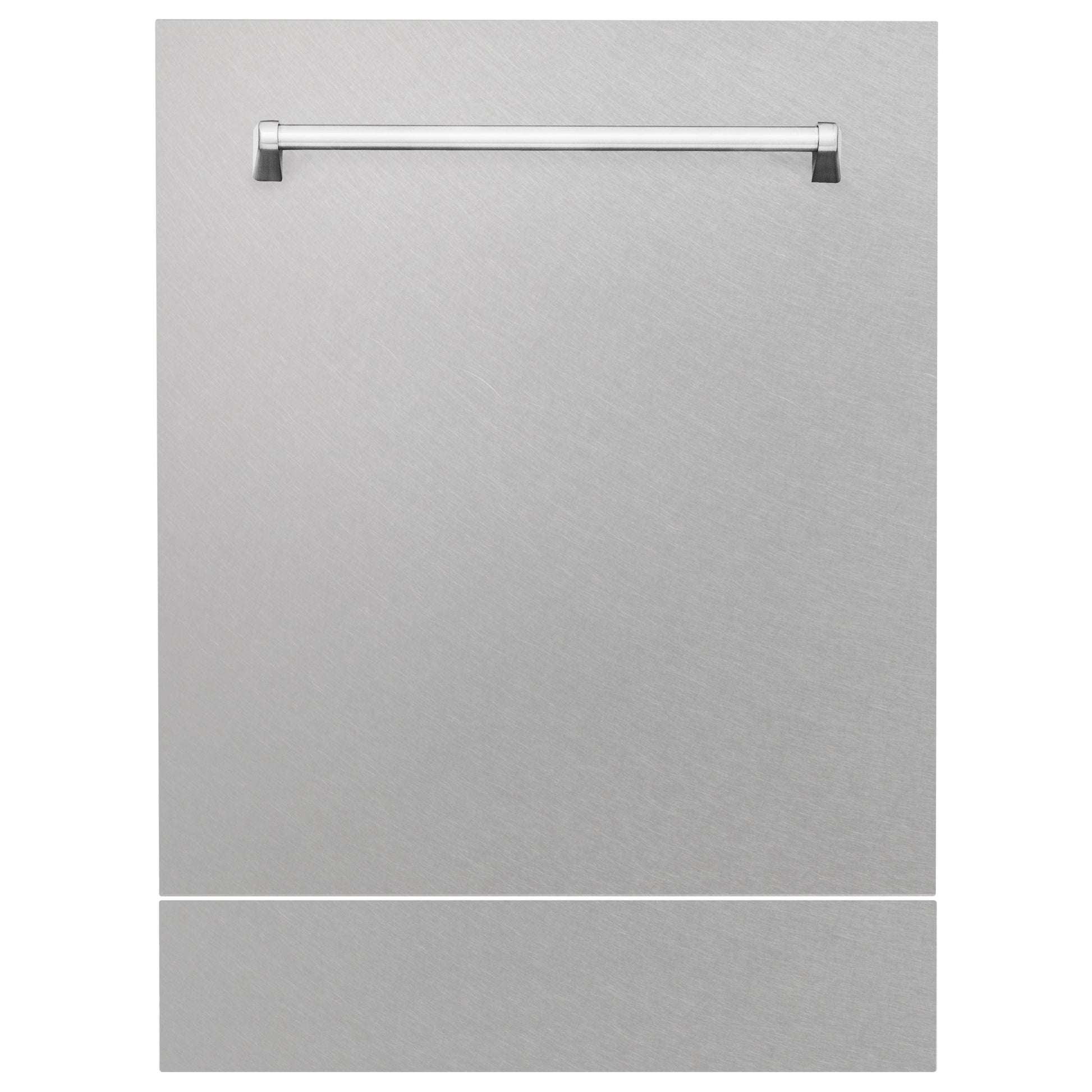 ZLINE 24 in. Tallac Series 3rd Rack Dishwasher with Fingerprint Resistant Stainless Steel Panel and Traditional Handle 51dBa (DWV-SN-24)