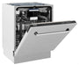 ZLINE 24 in. Tallac Series 3rd Rack Dishwasher with Fingerprint Resistant Stainless Steel Panel and Traditional Handle 51dBa (DWV-SN-24)