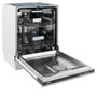 ZLINE 24 in. Tallac Series 3rd Rack Dishwasher with Fingerprint Resistant Stainless Steel Panel and Traditional Handle 51dBa (DWV-SN-24)