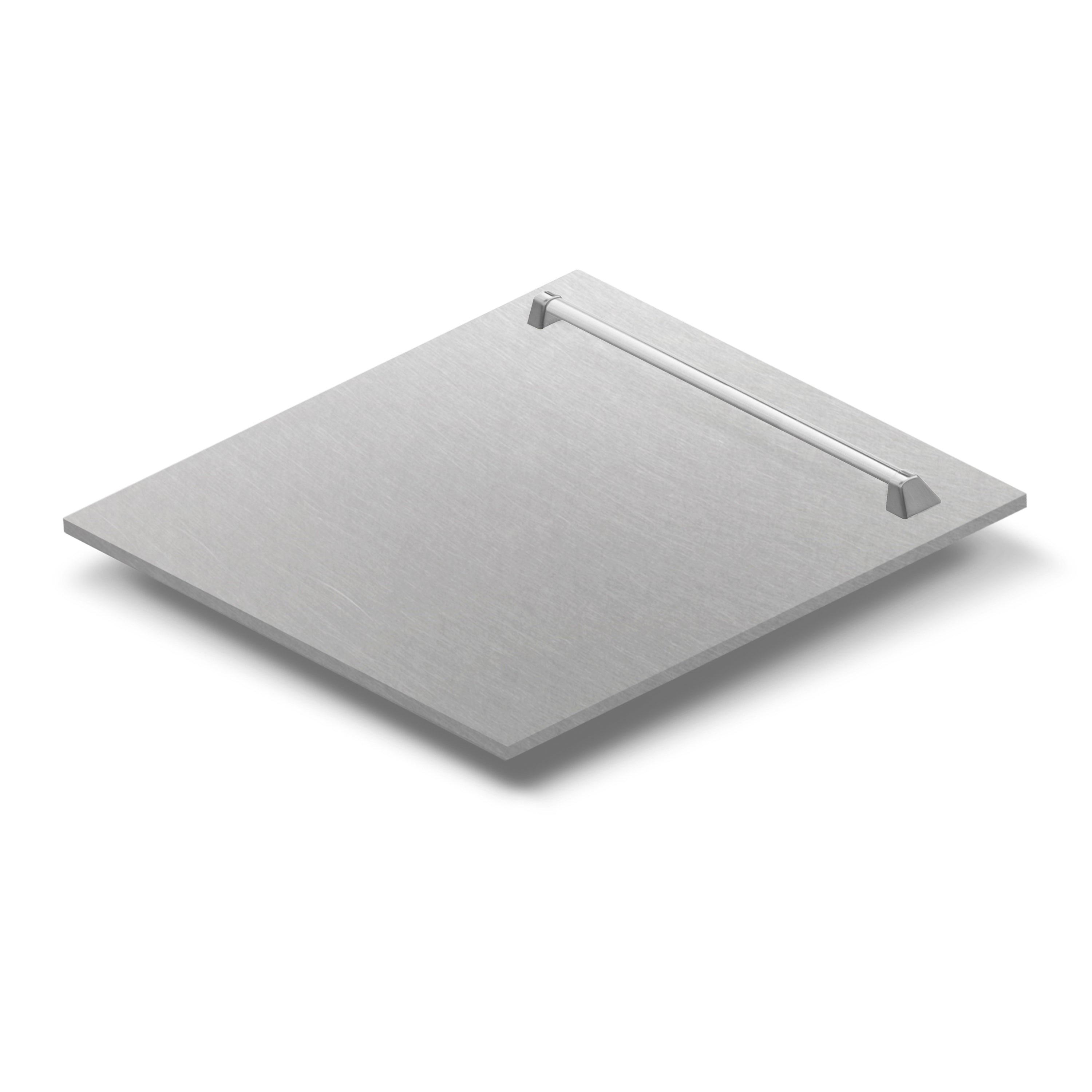 ZLINE 24" Monument Dishwasher Panel in Fingerprint Resistant Stainless Steel with Traditional Handle (DPMT-SN-24)