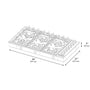 ZLINE Dropin Cooktop in Stainless Steel (Gas) (RC36-PBT)