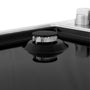 ZLINE 30" Gas Cooktop with 4 Gas Burners and Black Porcelain Top (RC30-PBT)