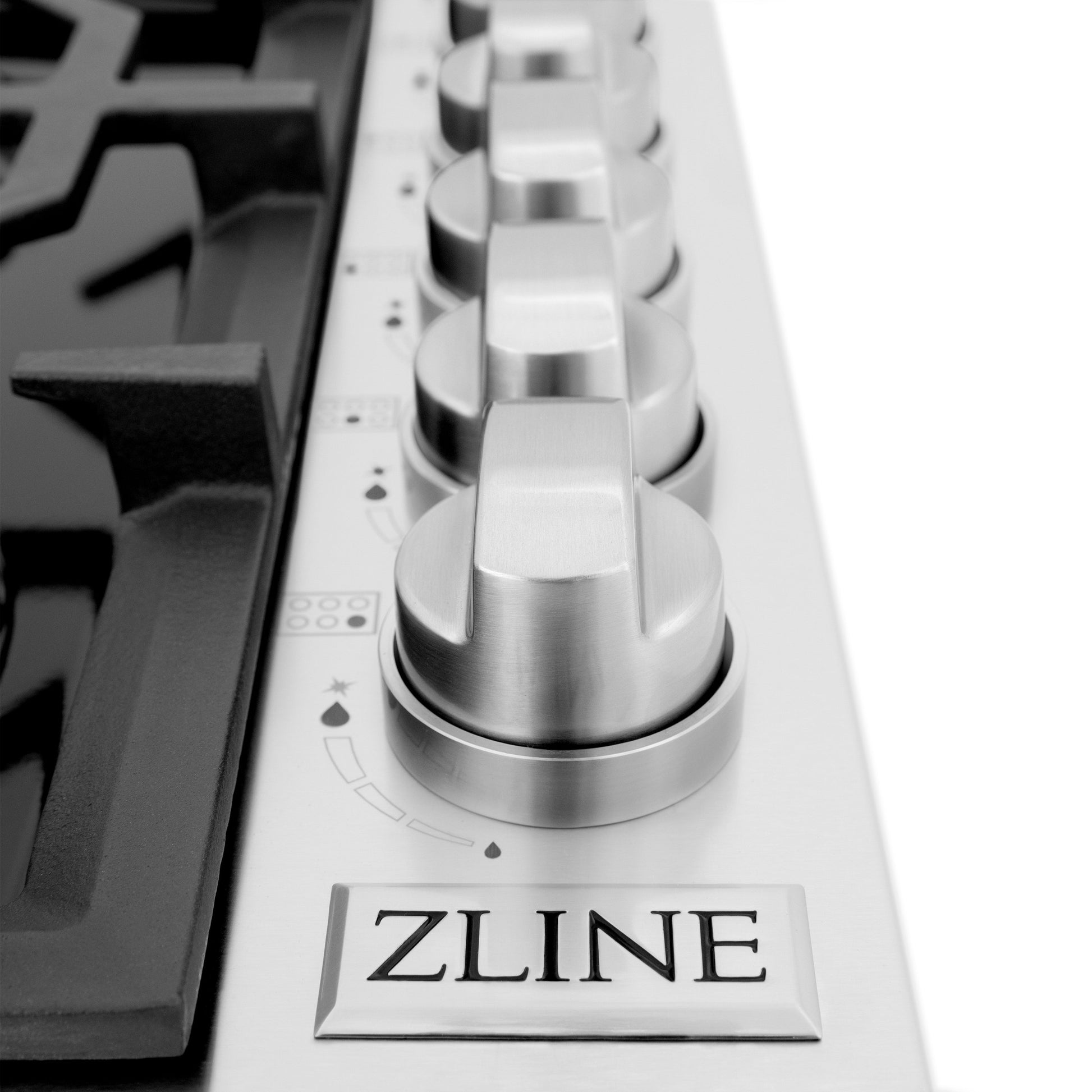 ZLINE Dropin Cooktop in Stainless Steel (Gas) (RC36-PBT)