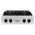 ZLINE 30 In. Autograph Edition Rangetop in Stainless Steel with Matte Black Accents (RTZ-30-MB)