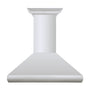 ZLINE 36" Professional Convertible Vent Wall Mount Range Hood in Stainless Steel with Crown Molding (587CRN-36)