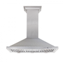 ZLINE 48 in. Designer Series Satin Stainless Steel Convertible Vent Wall Mount Range Hood (8KBS-48)