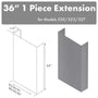 ZLINE 36 in. Chimney for 60" Under Cabinet Hoods (520/523/527-60-3FTEXT)