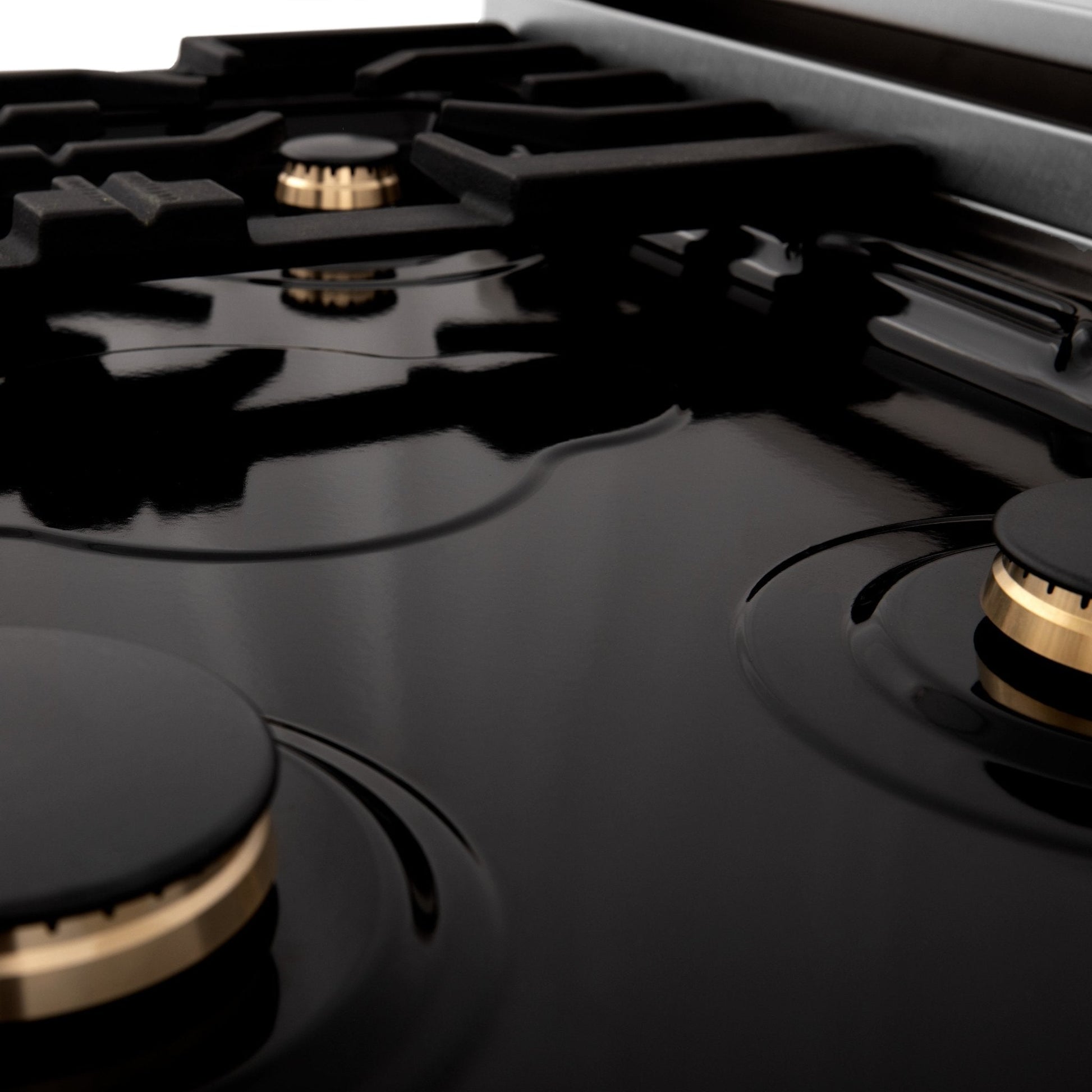 ZLINE Autograph Edition 24 in. 2.8 cu. ft. Legacy Dual Fuel Range with 4 Burner Gas Cooktop and Electric Convection Oven in Stainless Steel