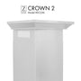 ZLINE Crown Molding Profile 2 for Wall Mount Range Hood (CM2-KECOM)