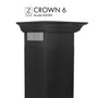 ZLINE Crown Molding Profile 6 for Wall Mount Range Hood (CM6-BSKBN)