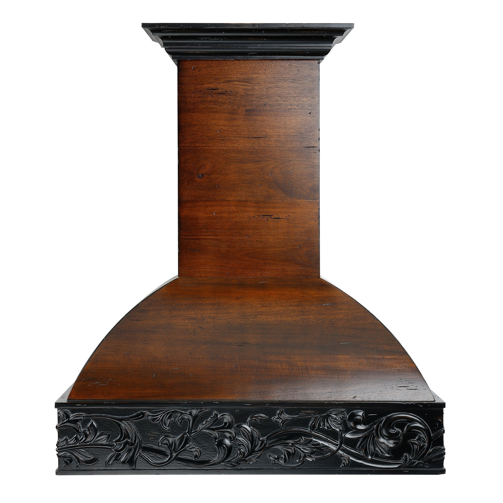 ZLINE 36" Ducted Wooden Wall Mount Range Hood in Antigua and Walnut (393AR-36)