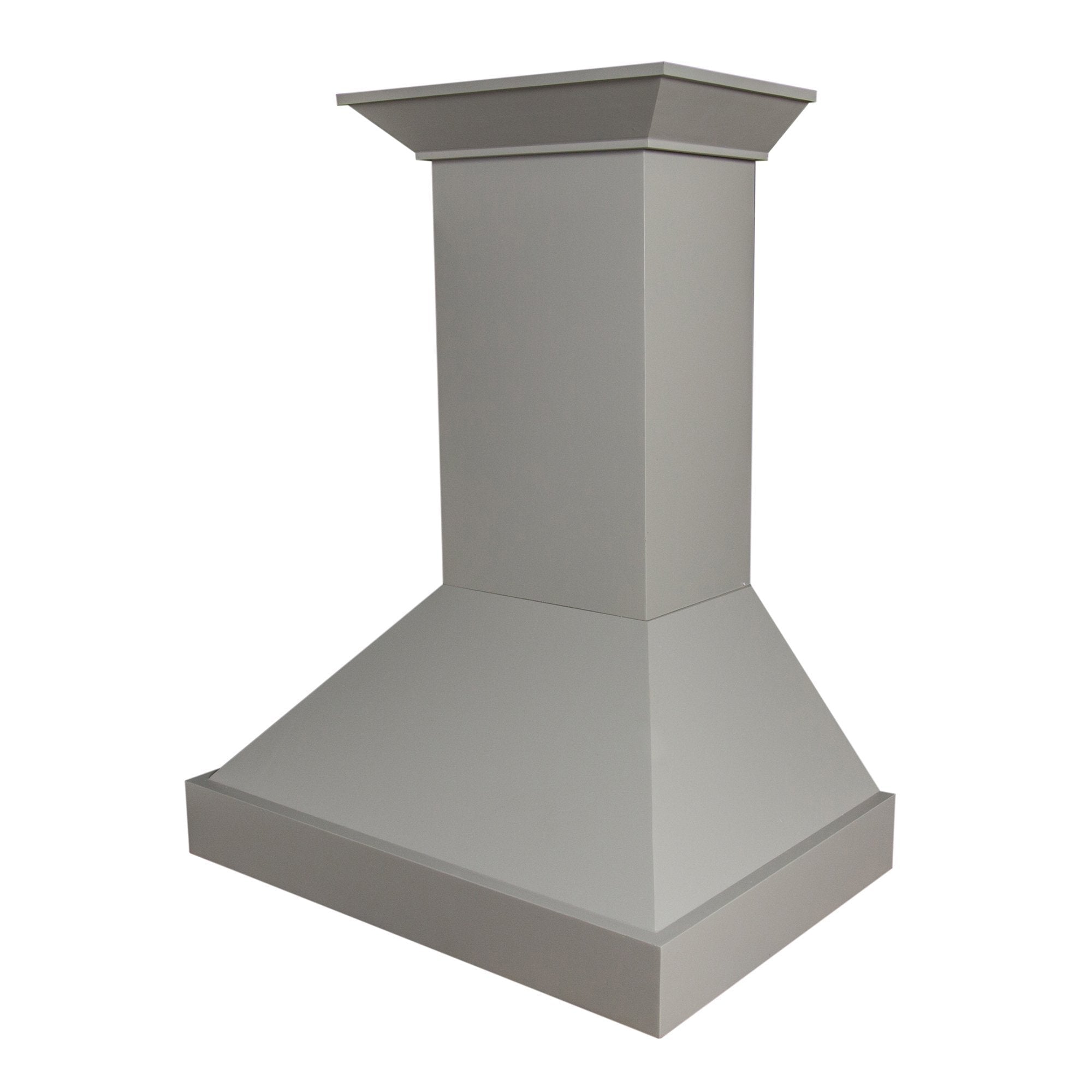 ZLINE 42 in. Ducted Wooden Wall Mount Range Hood in Gray (KBUU-42)